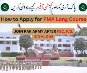 How to apply for pma long course